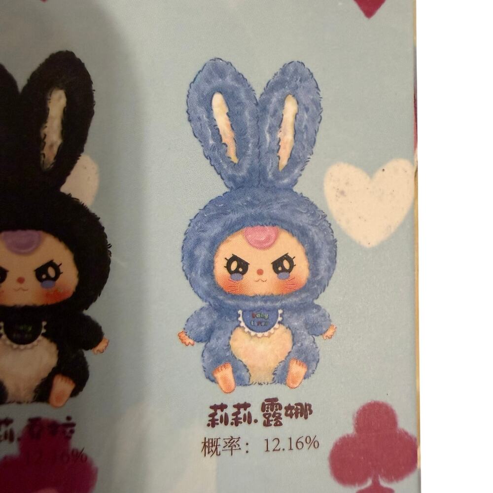 BabyThree Lily Luna (confirmed) Rabbit Town Blind Box Plush New In Package - Picture 7 of 11